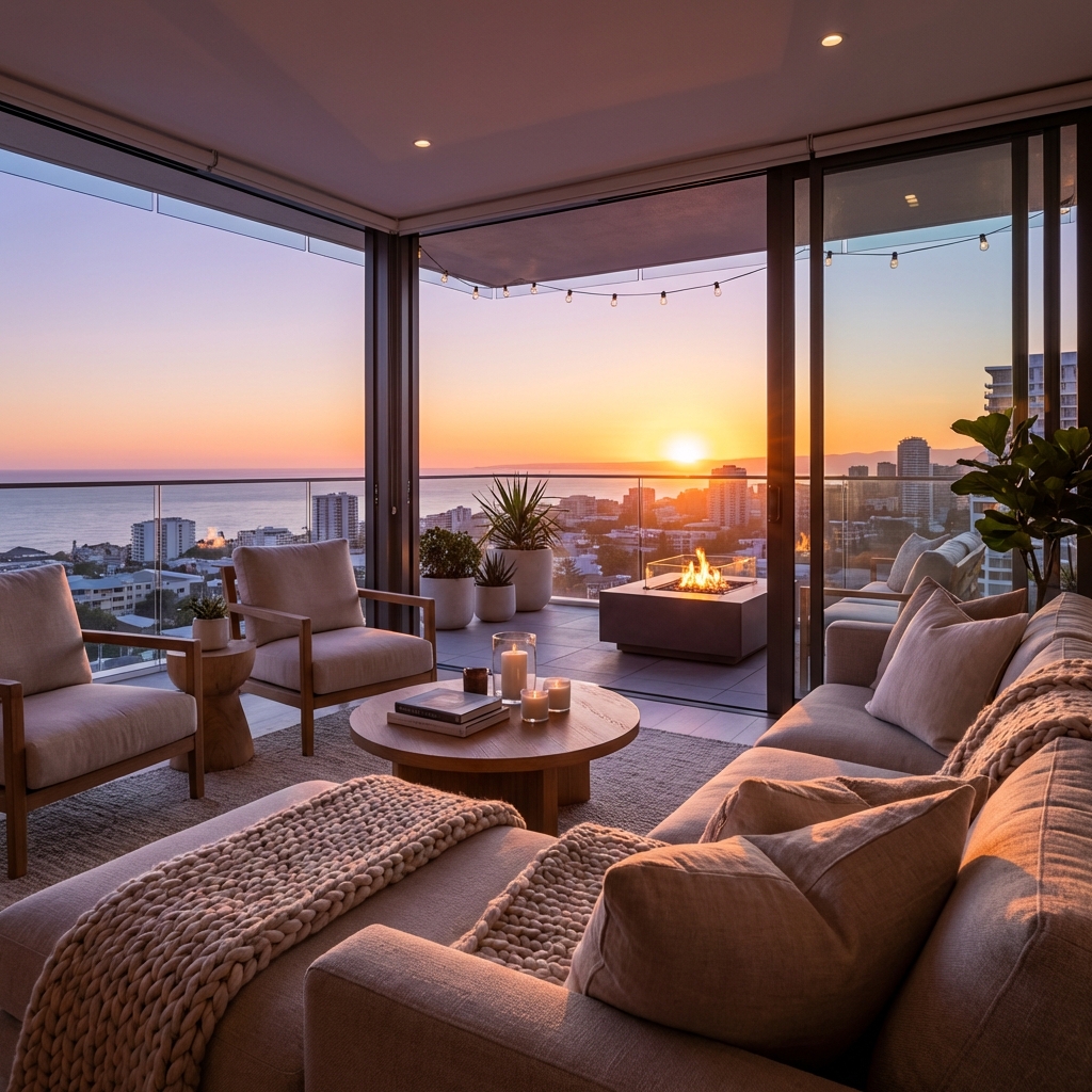 Modern Cam Balkon Projesi